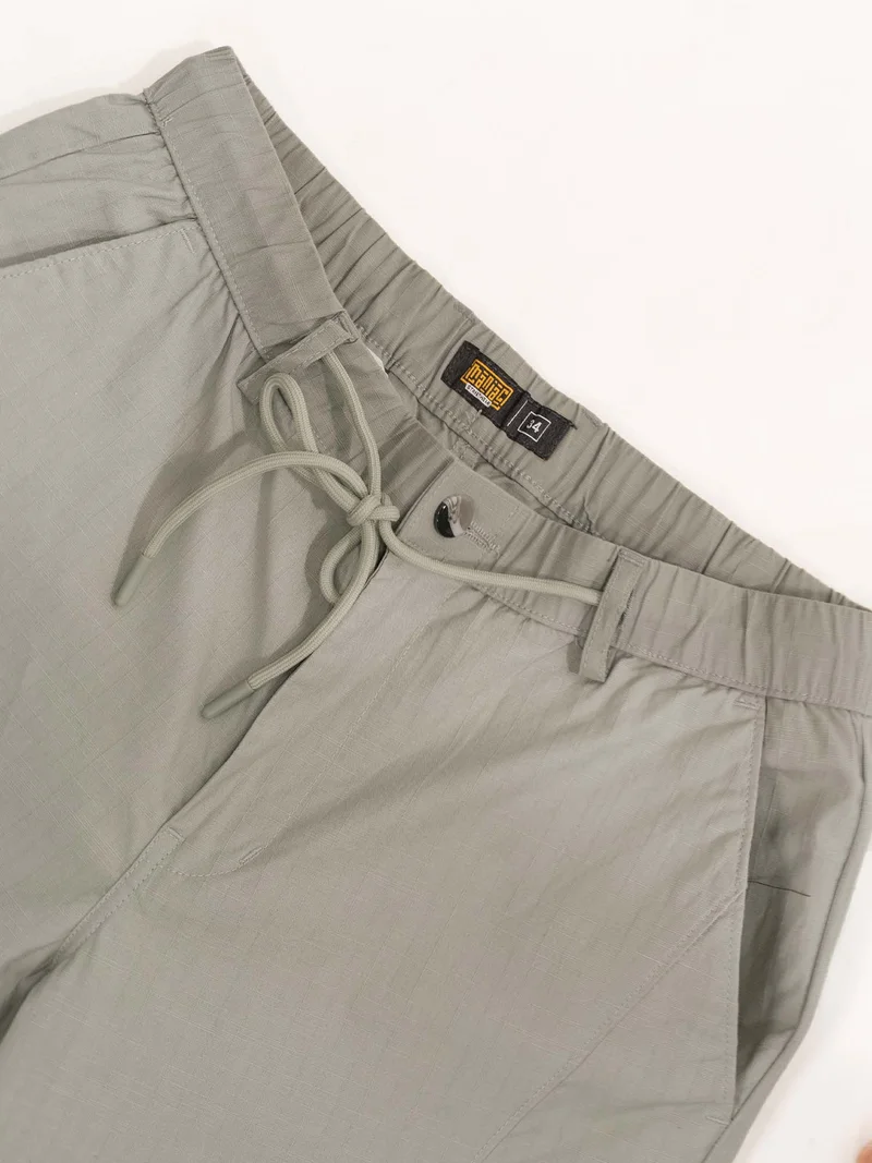 Maniac  Maniac Mens Cut and Sew Solid Green Cotton Trackpant for Men | Best Price UAE
